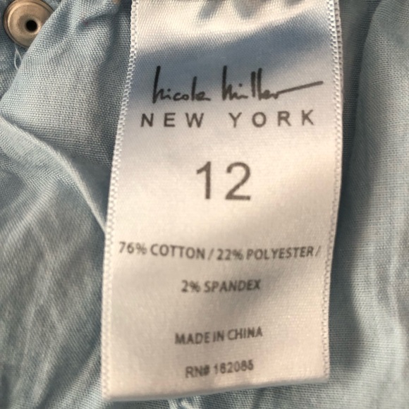 Nicole Miller Soho High Rise Ankle Skinny Stretch Jeans - Picture 9 of 10